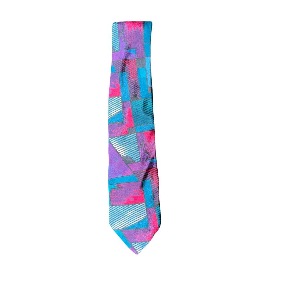 Dilena Pure Silk Hand Made in Italy Patterned Tie